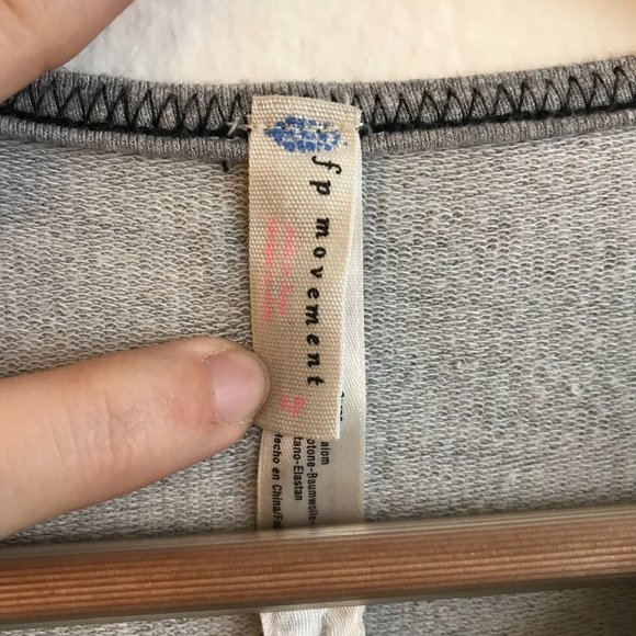 FP Free People Movement Soft Jersey Bodysuit Romper Size S Small - Picture 3 of 8